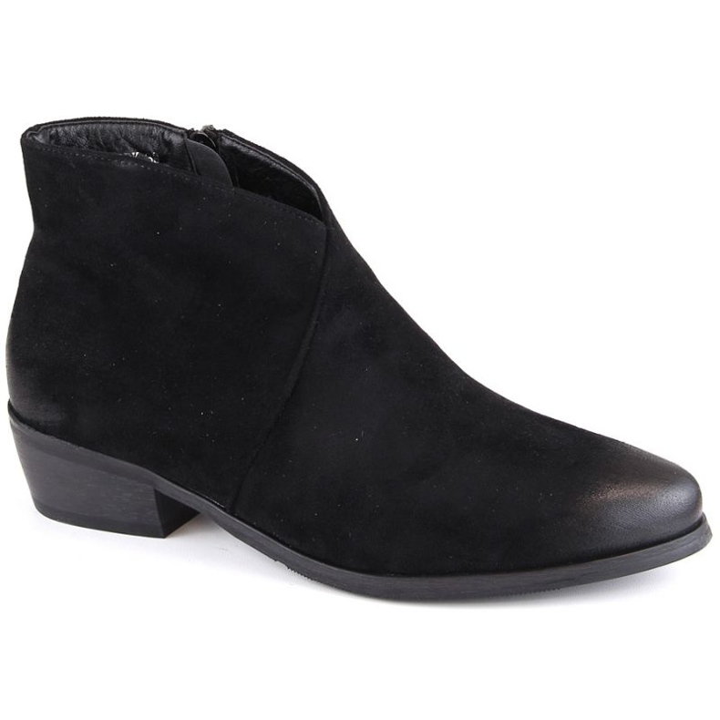 Potocki W WOL178A suede ankle boots, black