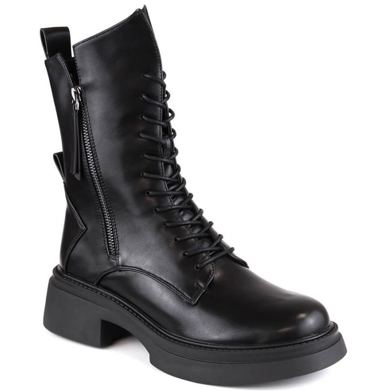 D&amp;A S.Barski Premium Collection W OLI227 boots, black
