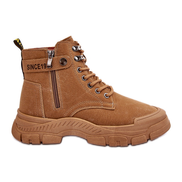 PS1 Insulated Suede Women's Boots Camel Jailina brown