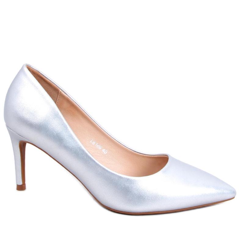Classic Shannon Silver heels Classic Shannon Silver heels