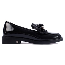 W. Potocki Ladies' patent shoes with a Potocki bow black W. Potocki Ladies' patent shoes with a Potocki bow black