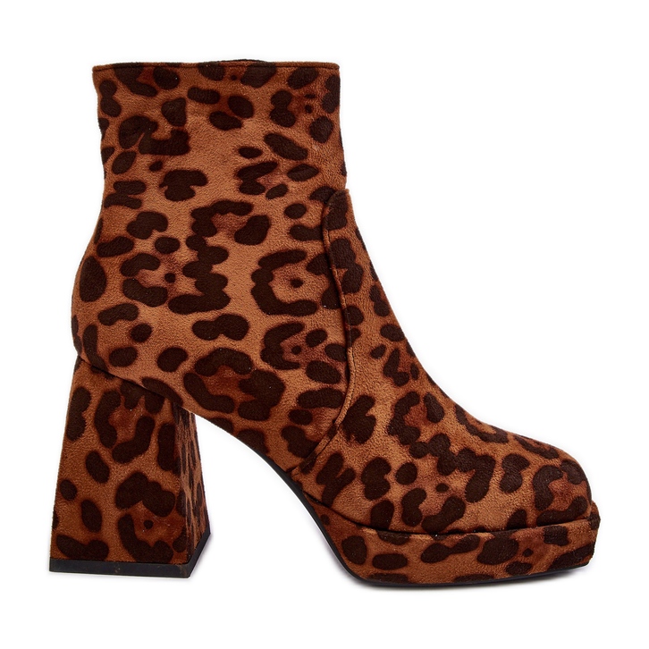 Animal boots brown suede best sale
