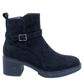 Aretha Black wide heel boots Aretha Black wide heel boots