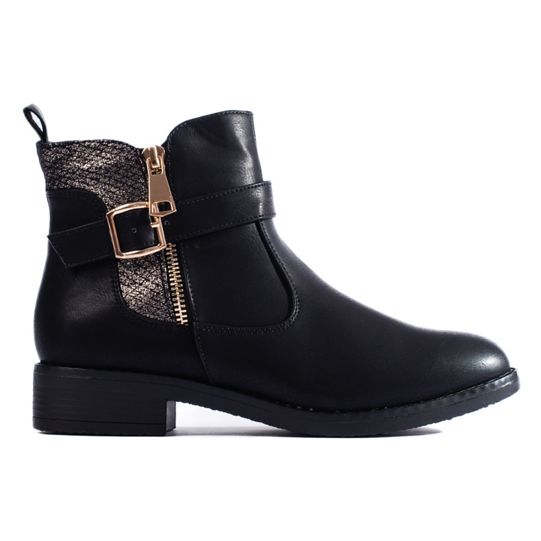 Shelovet black flat boots Shelovet black flat boots