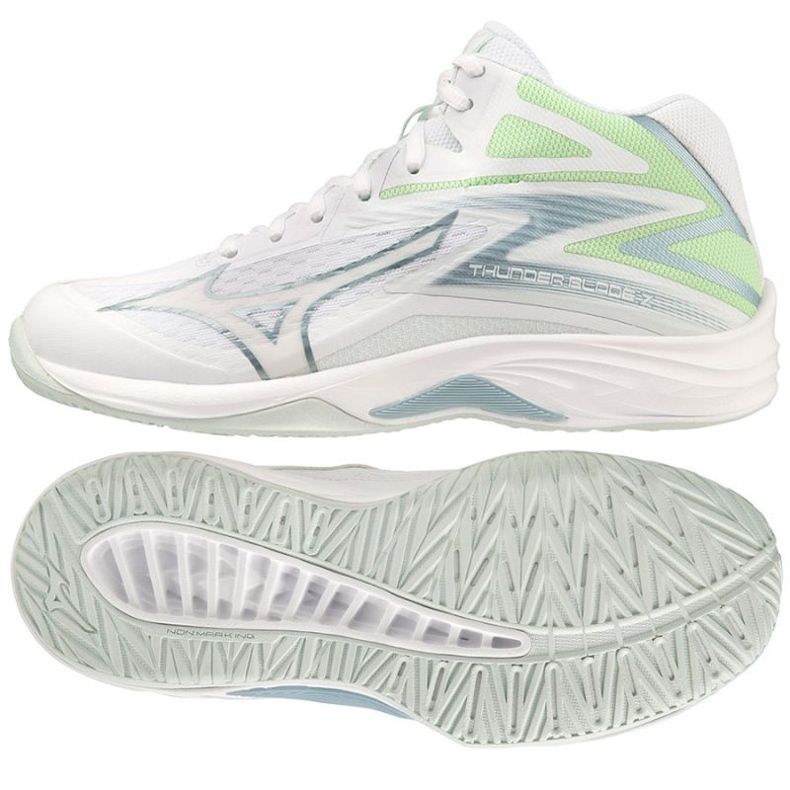 Mizuno Thunder Blade Z Mid W V1GC237535 shoes white