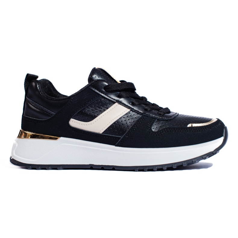Black Shelovet platform sneakers