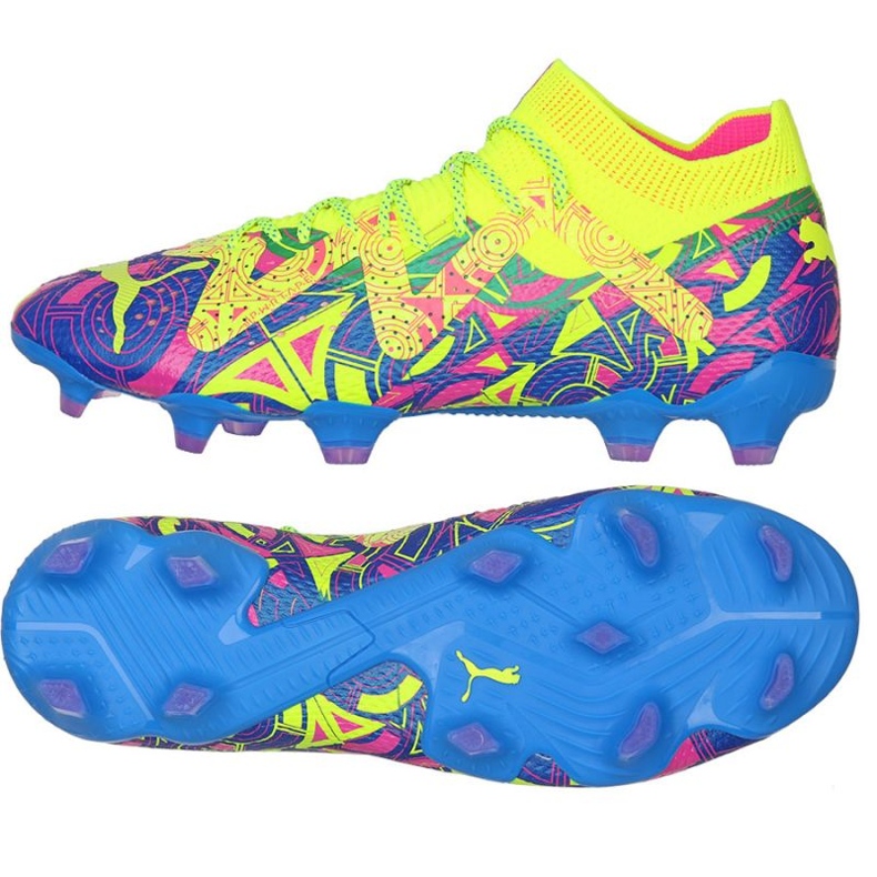 Puma Future Ultimate Energy Ultra FG/MG M 107546-01 football shoes multicolored