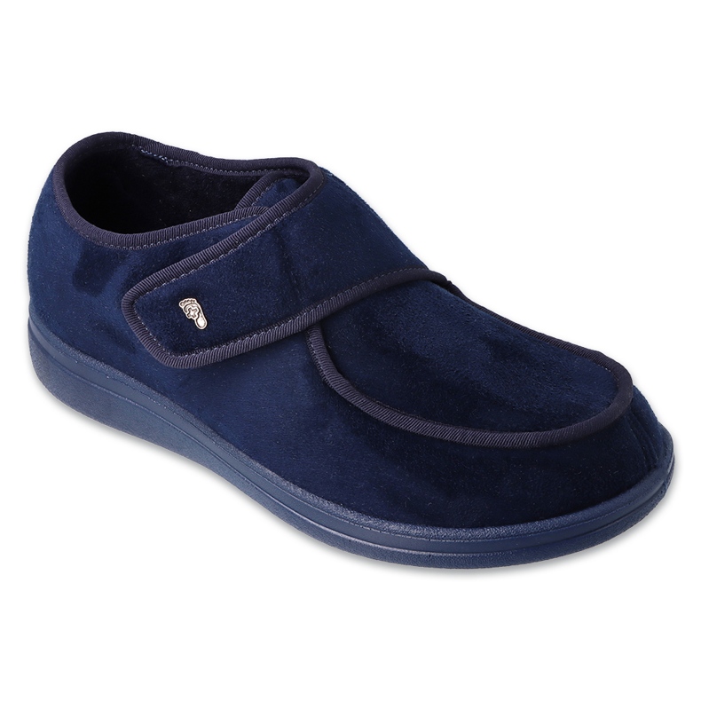 Befado men's bottom slippers 076M002 navy blue Befado men's bottom slippers 076M002 navy blue