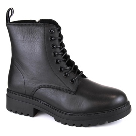 Women's leather boots, insulated, black, T.Sokolski Z23-317 Women's leather boots, insulated, black, T.Sokolski Z23-317