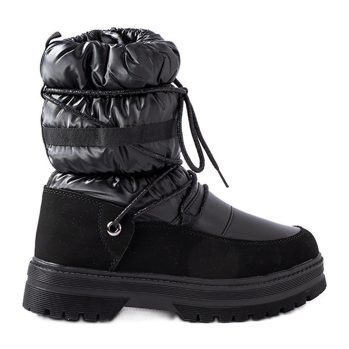 Inna Black classic girls' snow boots Arzeno Inna Black classic girls' snow boots Arzeno