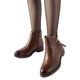 Brown insulated classic Corciano ankle boots