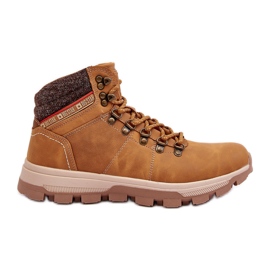 Men's Hiking Shoes Big Star KK174217 Camel brown Men's Hiking Shoes Big Star KK174217 Camel brown