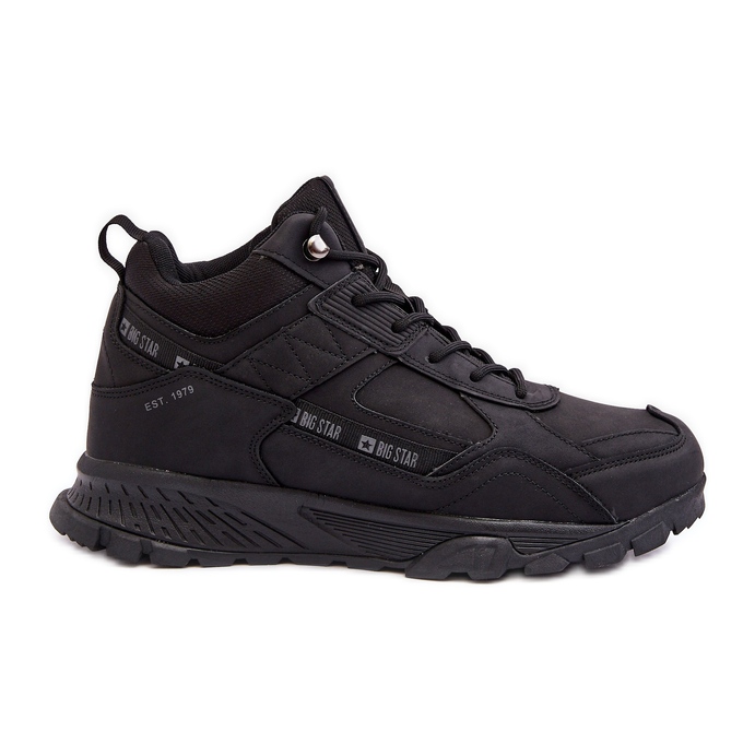 Men's Insulated Trekking Boots Black Big Star MM174164