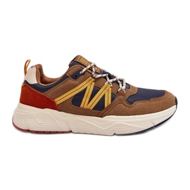 Men's Sports Shoes Memory Foam Multicolor Big Star MM174272 brown