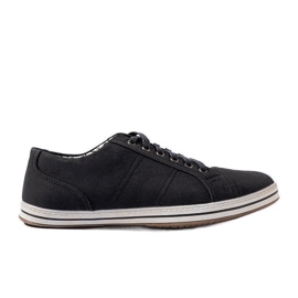 Inna Black elegant men's Brianza sneakers