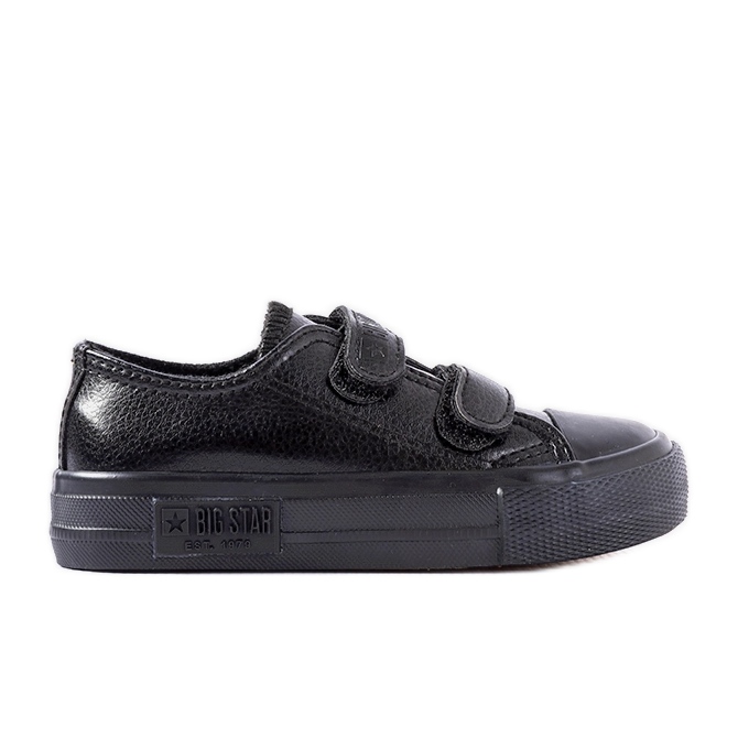 Black children's sneakers Big Star KK374092
