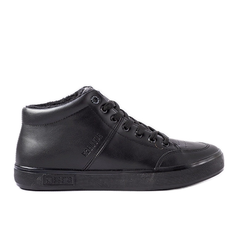 Black insulated men's shoes Big star KK174348