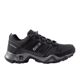 Black and gray Big Star GG174269 trekking shoes Black and gray Big Star GG174269 trekking shoes