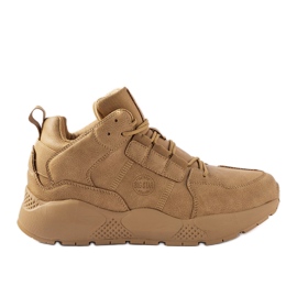 Caramel men's sneakers Big Star KK174248 beige Caramel men's sneakers Big Star KK174248 beige