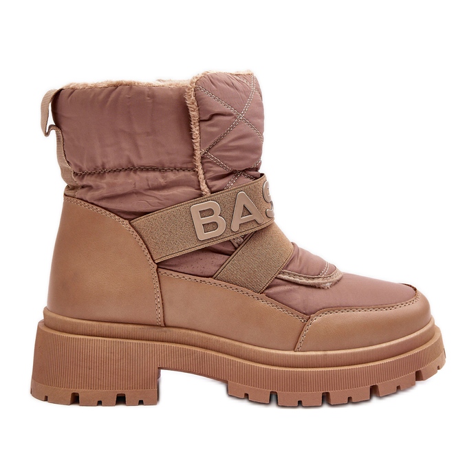 PS1 Women's Zippered Insulated Snow Boots Beige Zeva PS1 Women's Zippered Insulated Snow Boots Beige Zeva