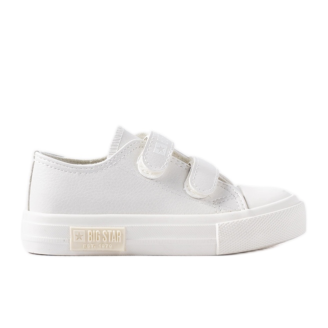 White children's sneakers Big Star KK374093