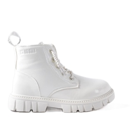 White patent ankle boots Big Star MM374142