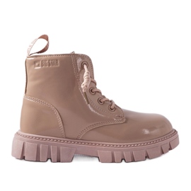 Pink patent ankle boots Big Star MM374144