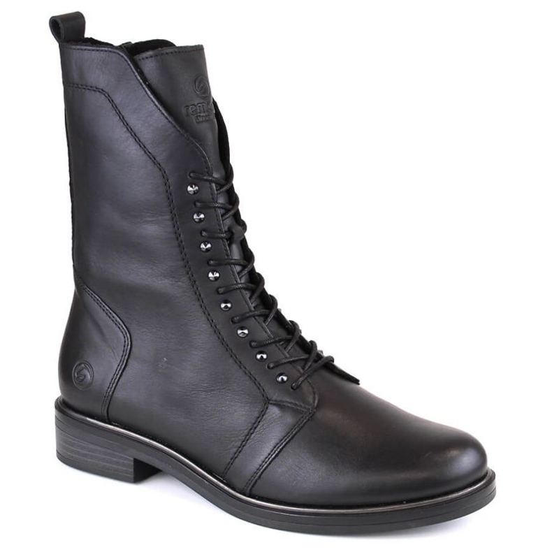Rieker Comfortable, insulated leather boots Remonte W RKR630, black