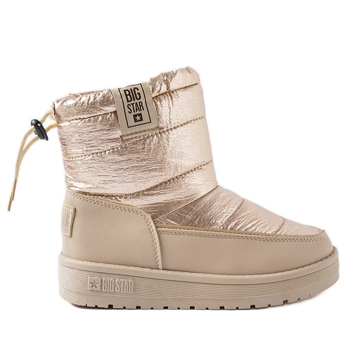 Beige snow boots Big Star KK374221