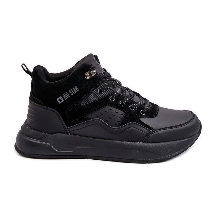 Insulated Men's Sports Shoes Black Big Star MM174161