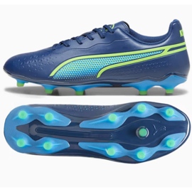 Puma King Match FG/AG 107570-02 football shoes blue Puma King Match FG/AG 107570-02 football shoes blue