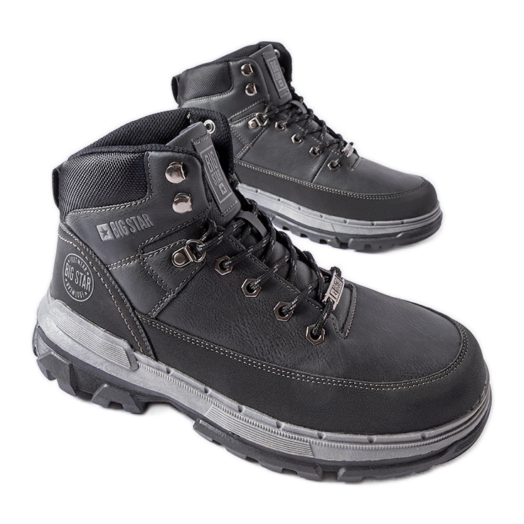 Black men's boots Big Star KK174120 Black