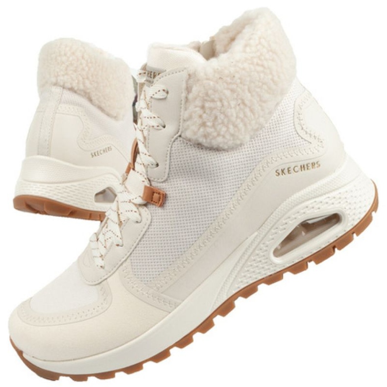 Skechers Uno Rugged W shoes 167992 Nat white