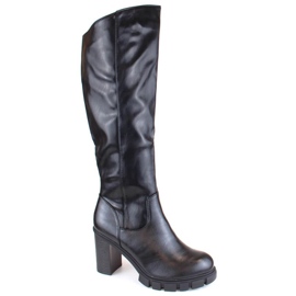 M.Daszyński M. Daszyński boots on the W SA218-4 SAN29A heel black M.Daszyński M. Daszyński boots on the W SA218-4 SAN29A heel black