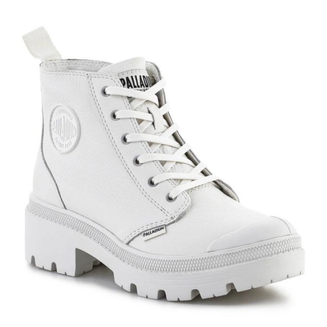 Palladium Pallabase Leather 96905-102-M shoes white