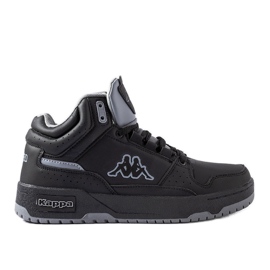 Black and gray unisex shoes Kappa 243316 Jonscha