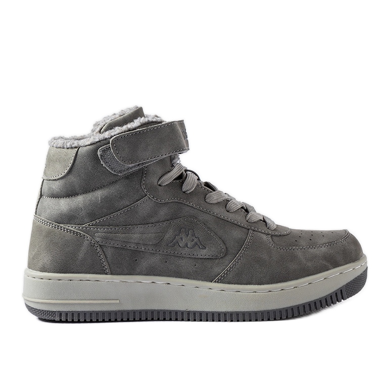 Gray insulated sports shoes Kappa 242799 Bash grey