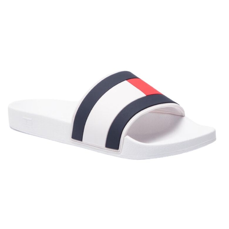 Tommy Hilfiger Essential Flag M Flip-flops FM0FM02327 white
