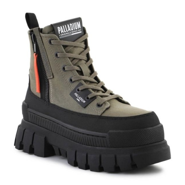 Palladium boots cheap green