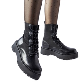 Black Sebastiano slip-on sock workers