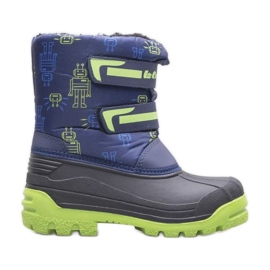 Lee Cooper LCJ-23-44-2006K snow boots blue