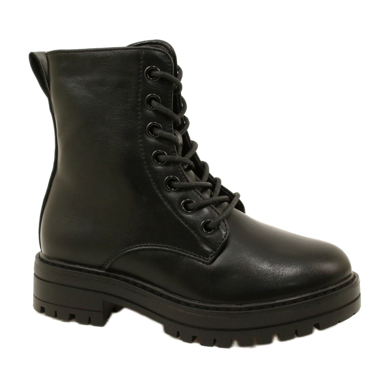 Evento Fashionable Miss Zipper boots 23DZ35-4235 black Evento Fashionable Miss Zipper boots 23DZ35-4235 black