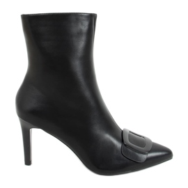 Boots on a stiletto heel Etna Black