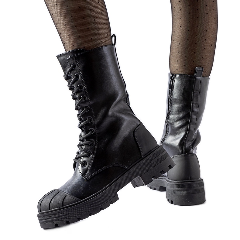 Black Cardinale women's insulated workers' boots