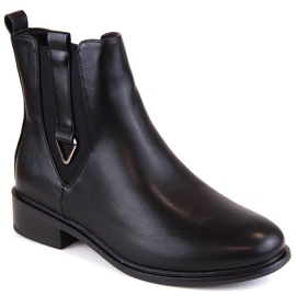 Women's insulated black Chelsea boots Filippo DBT4813