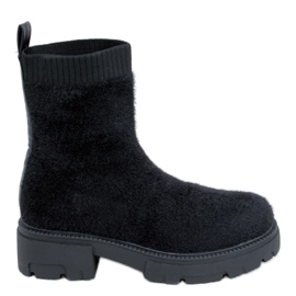 Roanna Black sock boots