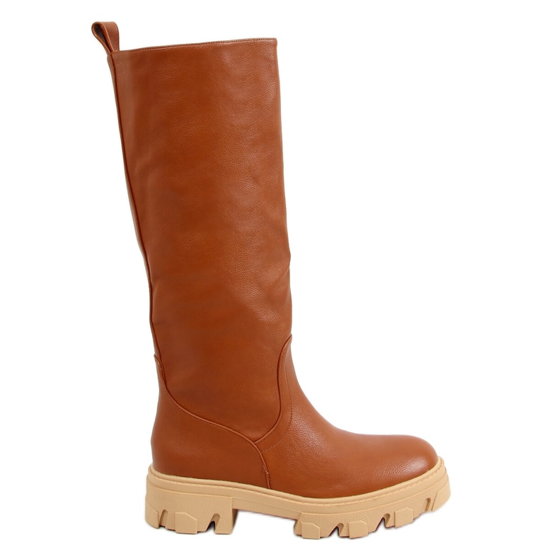 Hewes Brown chunky sole boots Hewes Brown chunky sole boots
