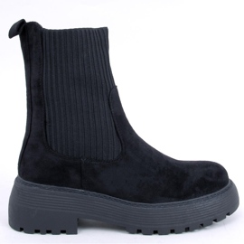 Winters Black elastic ankle boots Winters Black elastic ankle boots