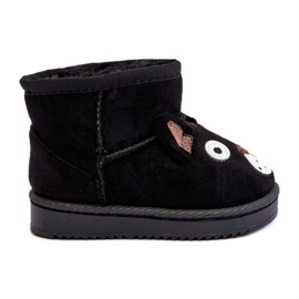 Children's Black Vavena Insulated Snow Boots