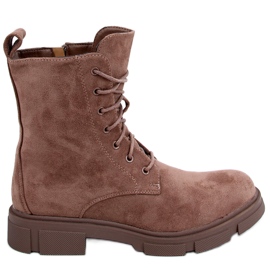 Turner Khaki lace-up workers brown Turner Khaki lace-up workers brown
